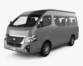 Nissan Urvan L2H2 승객용 밴 2024 3D 모델 