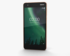 Nokia 2 Copper Black 3D model