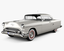 Oldsmobile 88 Super Holiday coupe 1954 3D model