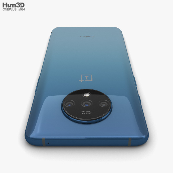 OnePlus 7T Glacier Blue 3D model download
