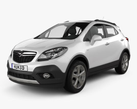 Opel Mokka 2015 3D 모델 