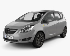 Opel Meriva (B) 2016 Modello 3D