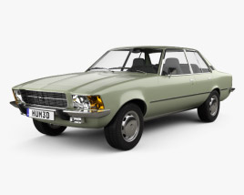 Opel Rekord (D) 1972 3D模型