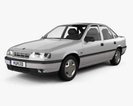 Opel Vectra sedan 1995 3D model