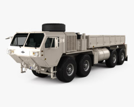 Oshkosh HEMTT M977A4 Cargo Truck 2014 3D модель