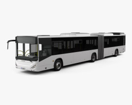 Otokar Kent C Articulated Bus 2015 3D 모델 