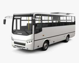Otokar Navigo C 버스 2017 3D 모델 