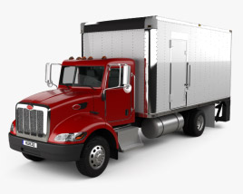 Peterbilt 325 箱型トラック 2015 3Dモデル