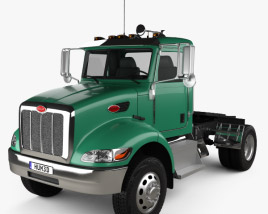 Peterbilt 335 HE Tractor Truck 2015 3D model