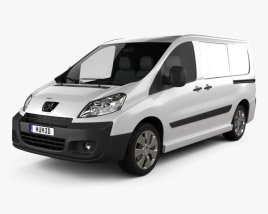 Peugeot Expert II Panel Van L1H1 2013 3D модель