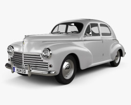 Peugeot 203 1948 3D model