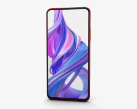 Honor 9X Charm Red 3D model