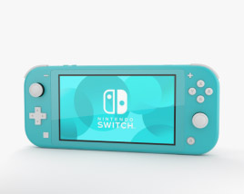 Nintendo Switch Lite Turquoise 3D model