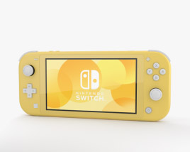 Nintendo Switch Lite Yellow 3D model