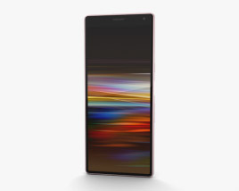 Sony Xperia 10 Pink 3D 모델 