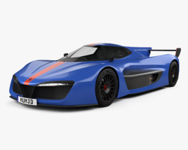 Pininfarina H2 Speed 2018 3D model