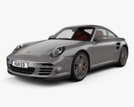 Porsche 911 Turbo Coupe 2012 3D модель