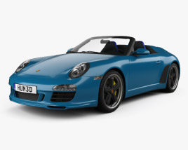 Porsche 911 Speedster 2012 3D модель