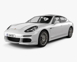 Porsche Panamera S E-Hybrid 2016 3D model