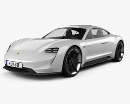 Porsche Mission E 2016 3D-Modell