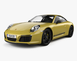 Porsche 911 Carrera T 2020 3D model