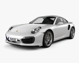 Porsche 911 Turbo S coupe 2020 3D model
