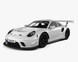 Porsche 911 GT3 R 2022 3D model