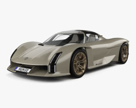 Porsche Mission X 2024 3D model