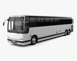 Prevost X3-45 Commuter バス 2011 3Dモデル