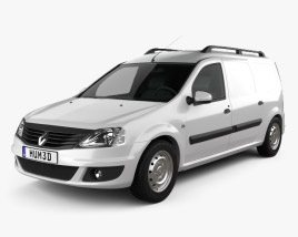 Renault Logan Van 2013 3D модель
