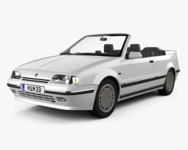 Renault 19 Кабриолет 1988 3D модель