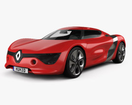 Renault DeZir 2015 3D模型
