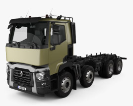 Renault C 底盘驾驶室卡车 2016 3D模型