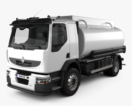 Renault Premium Lander Tanker Truck 2014 3D model