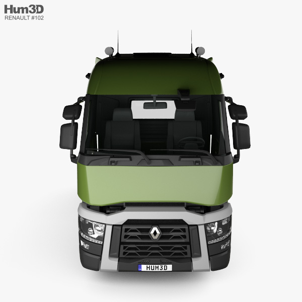 Renault T Camion Tracteur 2016 Modèle 3D - Télécharger Véhicules