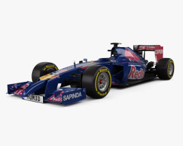 Toro Rosso STR9 2014 3D 모델 
