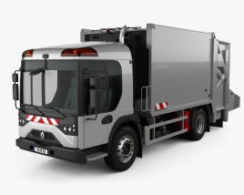 Renault Access Garbage Truck 2013 3D model