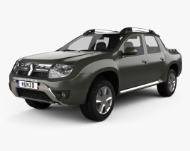 Renault Duster Oroch 2018 3D 모델 