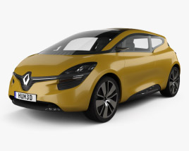 Renault R-Space 2011 3D model