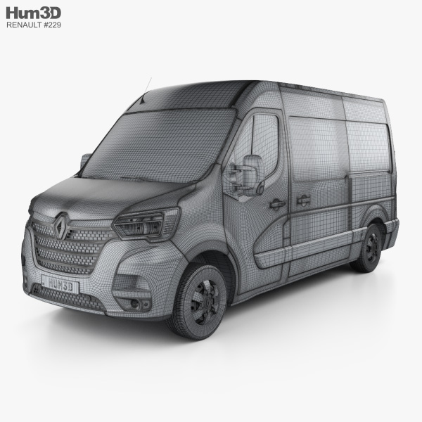 Renault Master II L2H2 | 3D model
