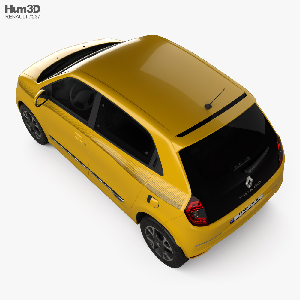 Renault Twingo 2022 Modèle 3D - Télécharger Véhicules on