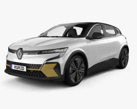 Renault Megane E-Tech 2023 3D model