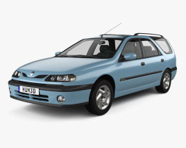 Renault Laguna estate 2001 3D model