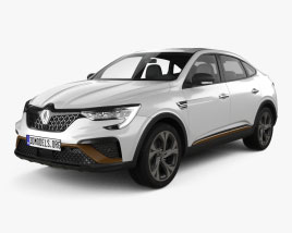 Renault Arkana E-Tech Hybrid 2024 3D-Modell