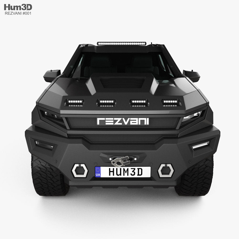 Rezvani-Motors Vengeance 2024 3D-Modell - Herunterladen Fahrzeuge