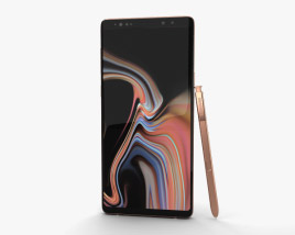 Samsung Galaxy Note 9 Metallic Copper 3D model