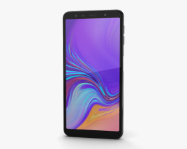 Samsung Galaxy A7 (2018) Black 3D model