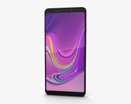 Samsung Galaxy A9 (2018) Bubblegum Pink 3Dモデル