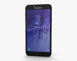 Samsung Galaxy J4 Preto Modelo 3d