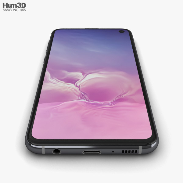 Samsung Galaxy S10e Prism 黒 3Dモデル - ダウンロード 電子機器 on ...